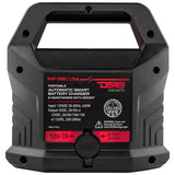 15 AMP Automatic Smart Lithium and AGM Battery Charger, Maintainer and Jump Booster - detail view | Silarius