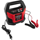 15 AMP Automatic Smart Lithium and AGM Battery Charger, Maintainer and Jump Booster - side view | Silarius