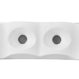 Jeep JK/JKU Overhead Sound Bar System Fits 4 X 8" Speakers (Not included) 4 X Tweeters PRO-TW4L and 2 X Drivers PRO-DRNSC1.5 and Harness Included- White