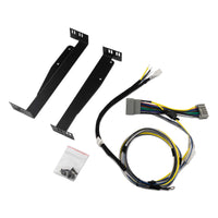 Jeep JK Plug and Play Harness for SQBASS Underseat Subwoofer - front view | Silarius