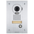 Aiphone JP-DVF Video Door Station, Vandal Resistant Flush Mount, Stainless Steel