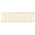 OCC DP0201 Double-Gang Wall Plate, 2 UMJ, Off-White