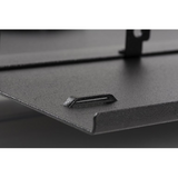 OCC RTS4U-12APB CRTS4U-12APB Fiber Enclosure, Rack Mount, 4RU, Sliding, 12 Adapter Plates, Black
