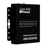 Just Add Power OM-505POE 3G Ultra Series 2G/3G 1080P Receiver, 505 PoE (Previous VBS-HDIP-505POE)