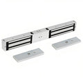 Schlage MG1200-2 MG1200 Series Double Mag Lock, 1200 lb, Satin Stainless Steel