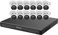 Luminys K5T-16D2A4 LumiDeterrent Bundle, 16-Channel 8MP NVR and (12) 5MP Turret Cameras
