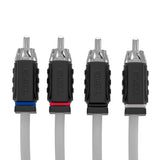 RCA Marine Grade Tinned 100% Copper OFC 25 Feet / 4 Channel - WHITE - detail view | Silarius