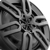 MP 6.5' 2-Way Coaxial Marine Speaker 60 Watts Rms 4-Ohm -Black - side view | Silarius