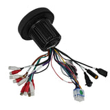 Marine and Powersports Headunit 2.75' LCD screen , 1 Zone, 4 volts Output, BT, RDS 4 X 40 Watts - detail view | Silarius
