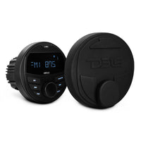 Marine and Powersports Headunit 2.75' LCD screen , 1 Zone, 4 volts Output, BT, RDS 4 X 40 Watts - front view | Silarius