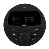 Marine and Powersports Headunit 2.75' LCD screen , 1 Zone, 4 volts Output, BT, RDS 4 X 40 Watts - detail view | Silarius
