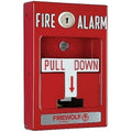 Napco FWC-CNV-PULLK Conventional Manual Fire Pull Station, Single Action Key Lock