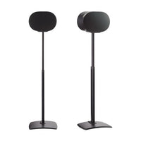 Sanus WSSE3A2-B2 Height-Adjustable Speaker Stands for Sonos Era 300 - Pair (Black)