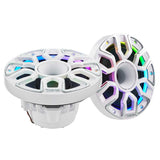 6.5' Marine Grade Hybrid Coaxial Speaker With Neodymium Magnet, Kevlar Cone, and Compression Driver... - side view | Silarius