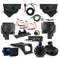 Can-Am Maverick X3 NVY Stage - Door Speaker Panels, 8" Neodymium Tower Speakers, Dual 12” Subwoofer, Amplifier, Bluetooth Radio & LED Lights