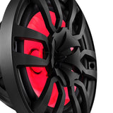 NXL 10' 2-Way Coaxial Marine Speaker with LED RGB Lights | 200W RMS 4-Ohm - side view | Silarius