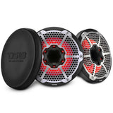10' Marine 2-Way Hybrid Speaker with RGB LED, Compression Driver and Neodymium Magnet | 450W RMS 4... - front view | Silarius