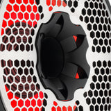 10' Marine 2-Way Hybrid Speaker with RGB LED, Compression Driver and Neodymium Magnet | 450W RMS 4-Ohm - rear view | Silarius