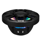 NXL 6.5' 2-Way Coaxial Marine Speaker with Bullet Tweeter and Digital Led Lights | 150W RMS 4-Ohm - detail view | Silarius