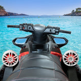 NXL 8' Pod 375W Speaker with Integrated RGB LED Lights (Pair) - Perfect for Jet Skis - side view | Silarius