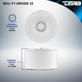 NXL 3.8' Marine Water-Resistant Super Bullet Tweeter with 1' Aluminum Voice Coil | 120W RMS 4-Ohm - detail view | Silarius