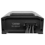 NXL 4-Channel Full-Range Class D IP67 Marine and Powersports Amplifier 4 x 200 Watts Rms @ 4-Ohm - detail view | Silarius
