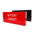 Space Age Electronics SSU00505 MBC Mini Battery Cabinet, Red