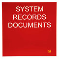 Space Age Electronics SSU00691A SDB System Document Box, Hinged Door, Red