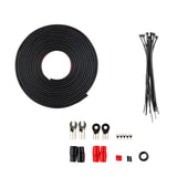 0-GA OFC 100% Copper Amplifier Installation Kit - RED - detail view | Silarius
