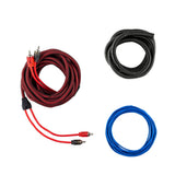 4-GA OFC 100% Copper Amplifier Installation Kit - RED - detail view | Silarius