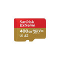 SanDisk SDSQXAV-400G-AN6MA Extreme, Microsdxc, Memory Card, 400GB, UHS-I, 4K, Class 10, W/ Adapter, 190/130MBS