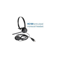 Sangoma 1TELHC100LF HC100 USB-A Monaural OVER-THE-HEAD Pc Headset