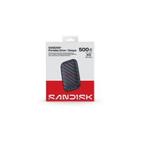 SanDisk SDSSDE10-500G-G25 500GB Select Portable SSD USB External Drive