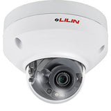 LILIN P5R6352E2 5MP IR Vandal-Resistant Dome IP Camera, 2.8mm Fixed Lens, White