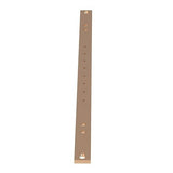 Panduit RGRB19B StructuredGround Grounding Busbar Kit, Copper, Stud Hole Size 0.25 (Pack of 3)