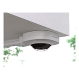 Alta Video 360-W-30 A5 12MP AI-Powered Panoramic 360° Camera, 30-Day Onboard Retention, White