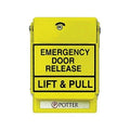 Potter RMS-1T-WP Weatherproof Single-Action Pull Station, Yellow