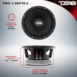 PANCADÃO Mid-Bass Loudspeaker 10' 1500 Watts Rms 4-Ohm - detail view | Silarius
