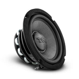 PRO 6.5' Neodymium Carbon Fiber Water resistant Cone Mid-Bass Loudspeaker 250 Watts Rms 4-Ohm - front view | Silarius
