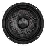 6.5' Slim Motorcycle & Motorsports Loudspeaker With Neodymium Magnet and Water Resistant Carbon Fib... - rear view | Silarius