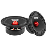 PRO 6.5' Mid-Range Loudspeaker with Bullet | 140W RMS 4-Ohm - side view | Silarius