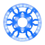 6.5' Universal Speaker Grill Cover -RGB LED Lights - rear view | Silarius