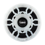 6.5' Universal Speaker Grill Cover -RGB LED Lights - detail view | Silarius