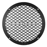 8' Universal Shallow Metal Mesh Speaker Grill - rear view | Silarius