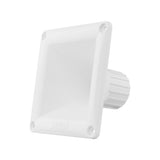 1" Throat Twist On 45x45 2.68" Depth Plastic Horn - detail view | Silarius