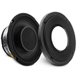 PRO 6.5' Shallow Coaxial Hybrid Mid-Range Loudspeaker with Built-in Driver | 150W RMS 4-Ohm - front view | Silarius