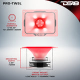 4' x 5.35' Super Bullet Tweeter 250 Watts 1.5' Aluminum 4-Ohm Vc with RGB LED Lights - detail view | Silarius
