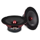 PRO-X 8' Mid-Range Loudspeaker with Bullet | 275W RMS 4-Ohm - side view | Silarius