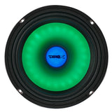 8" Mid-Range Loudspeaker with Dual RGB LED For Cone & Dust Cap 275 Watts 4-Ohm