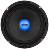 PRO-X 8' Mid-Range Loudspeaker with RGB Light Dust Cap 275 Watts Rms 4-Ohm - rear view | Silarius